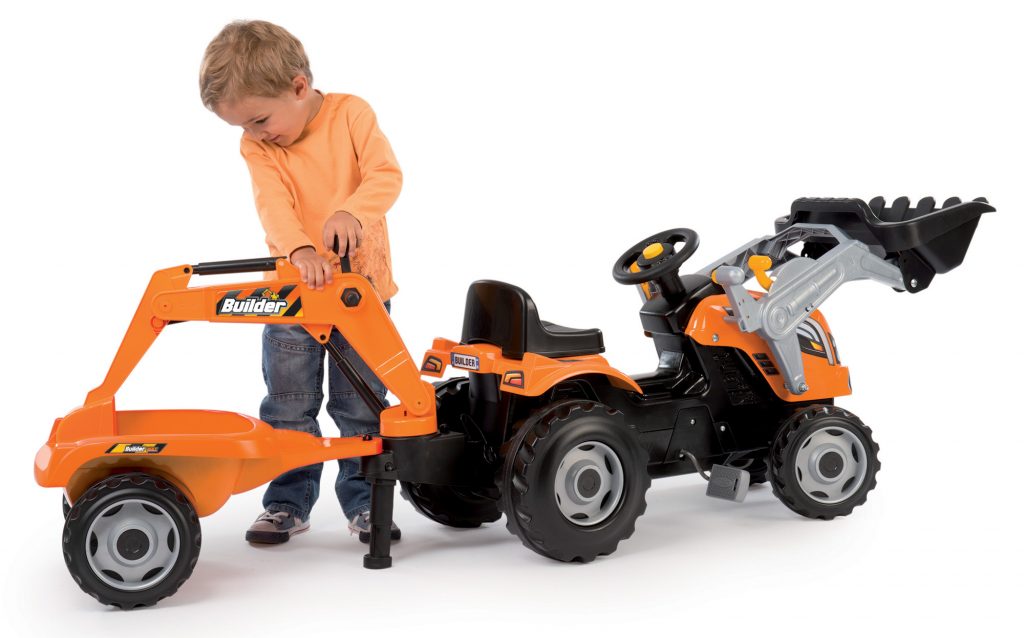 Šlapací dětský traktor Smoby