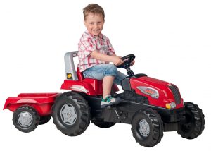 Rolly Toys šlapací traktor pro děti s vlečkou
