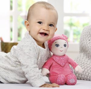 Panenka Baby Annabell Newborn Soft s chrastítkem