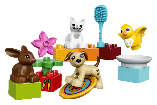Zvířata kostky Lego Duplo